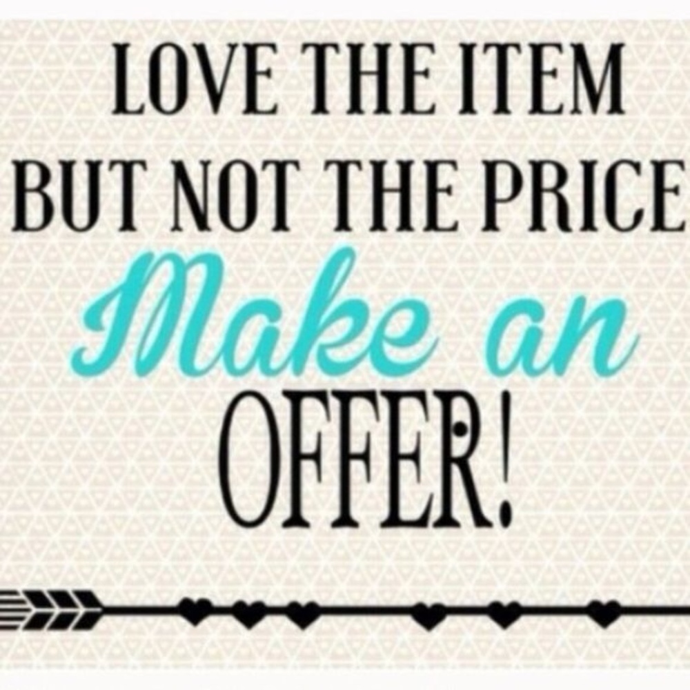 Love The Item But Not The Price - Make An Offer